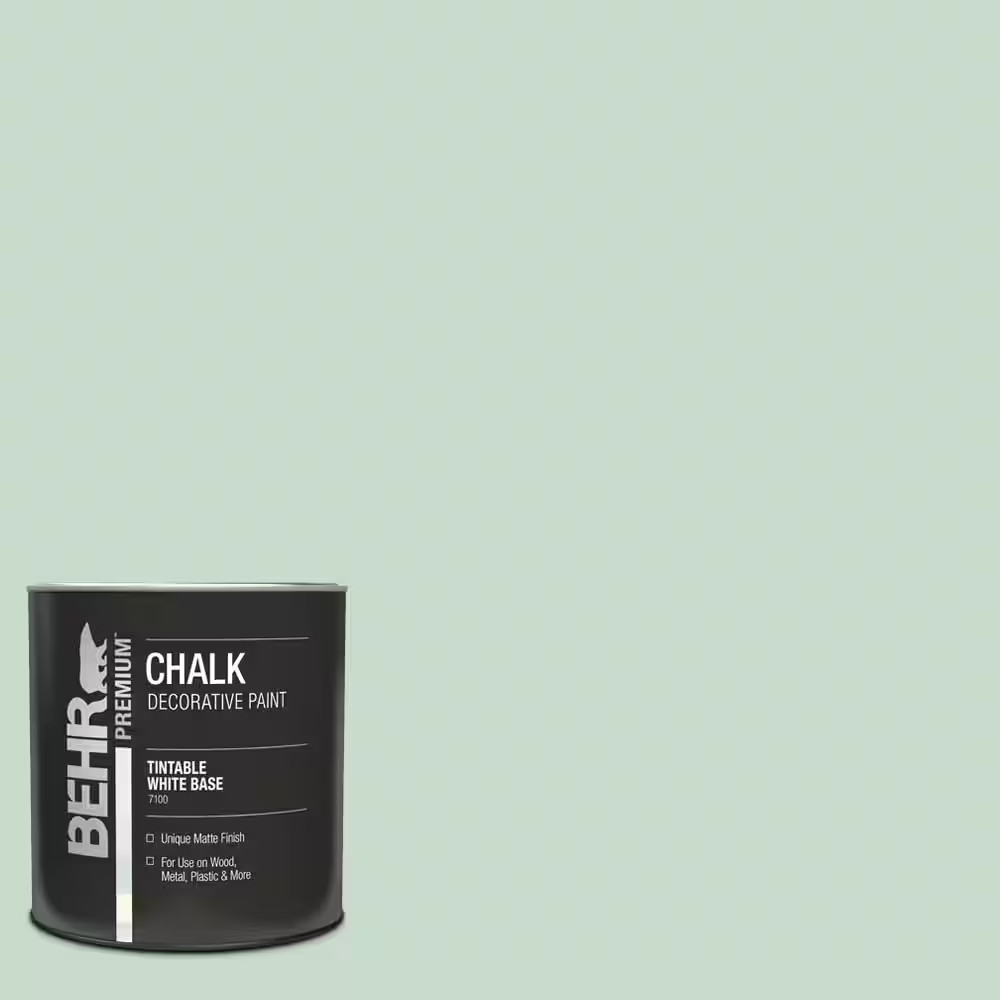1 Qt. #BCP25 Egg Blue Interior Chalk Decorative Paint