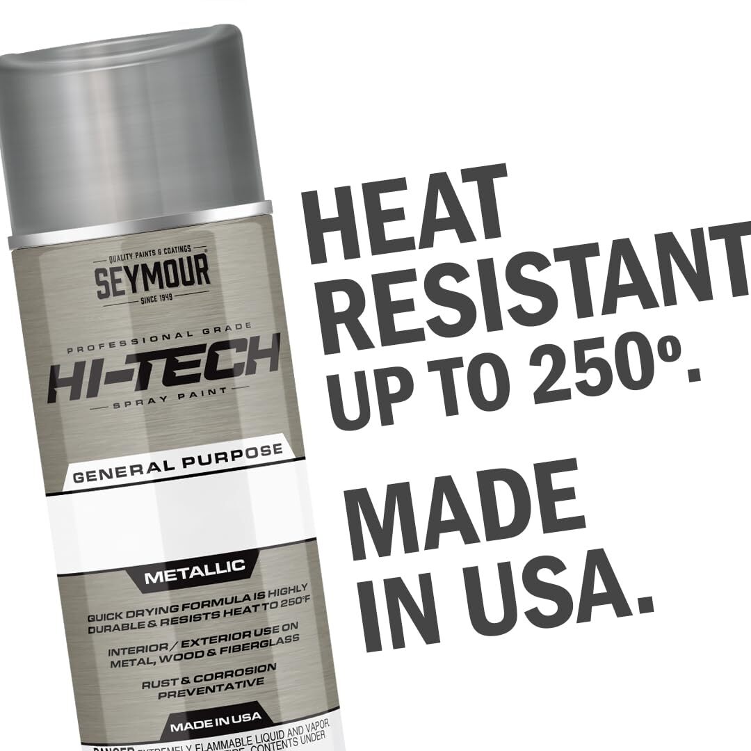 16-139 Hi-Tech Enamels Spray Paint, Semi-Gloss Black 12 Ounce (Pack of 1)