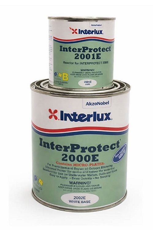 Interlux Interprotect Epoxy Barrier Coat Kit White 1 Quart 2002Q