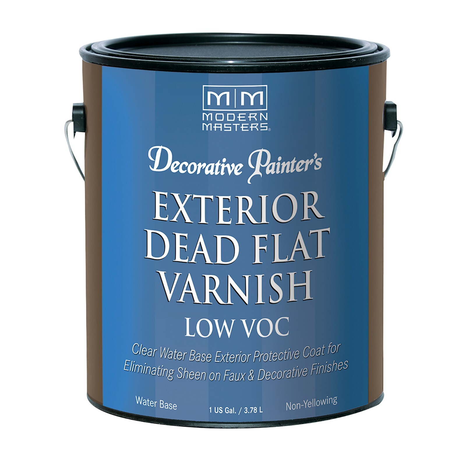Modern Masters DP401 Clear Decorative Painter’s Exterior Dead Flat Varnish gal