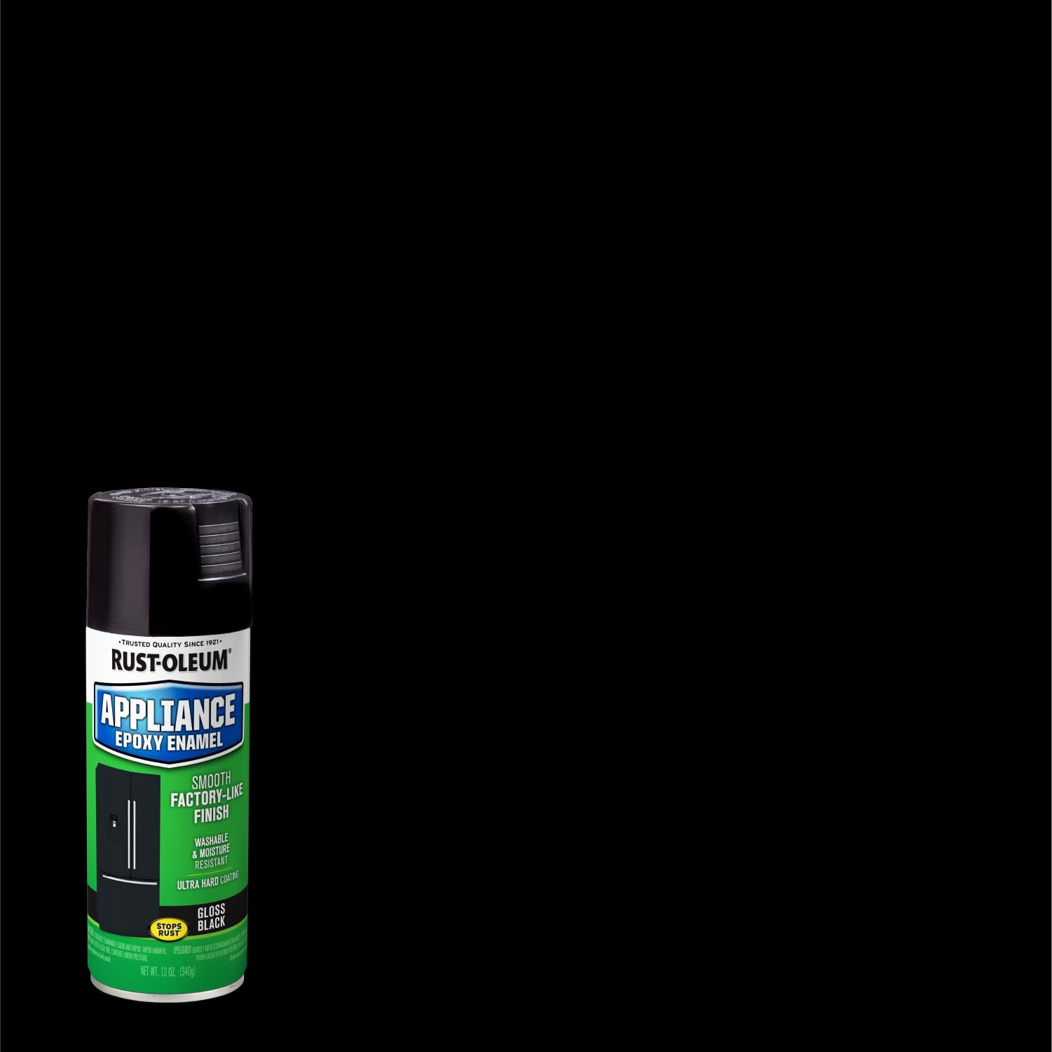 Rust-Oleum 7886830 Appliance Epoxy, 12 oz, Black
