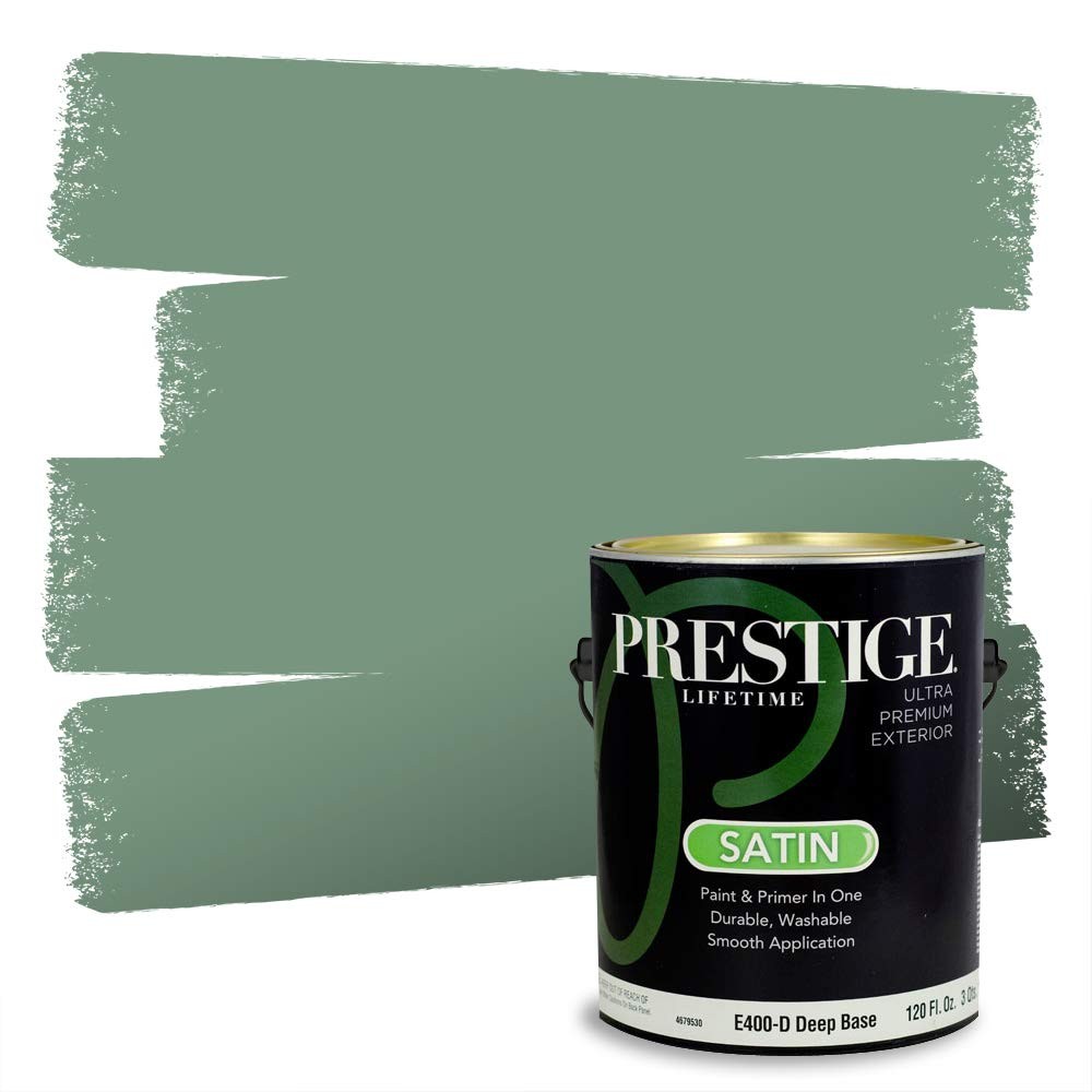 Prestige Exterior Paint And Premiumr In One Grass Satin 1 Gallon