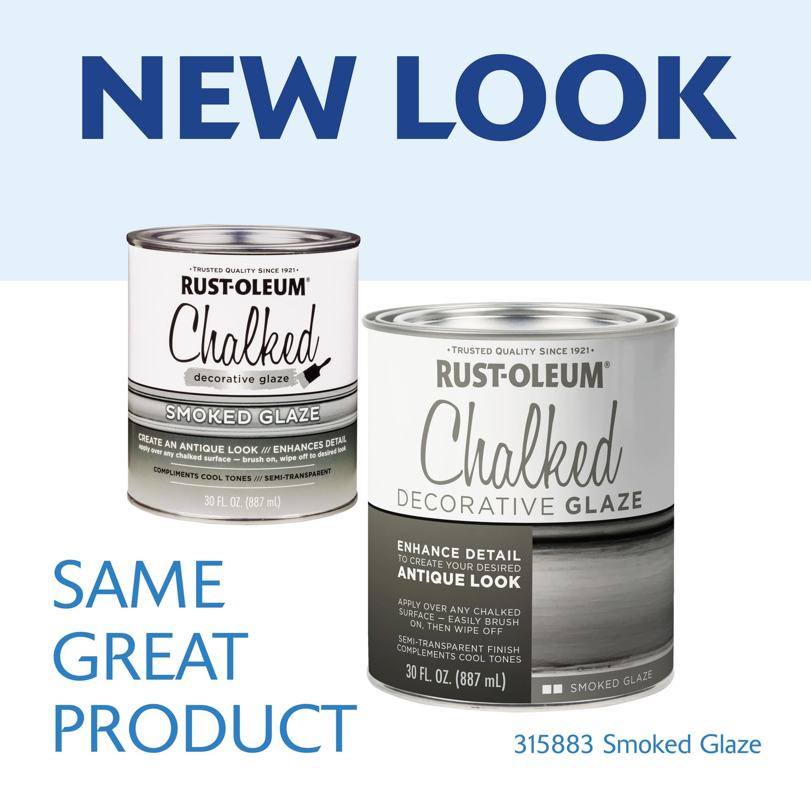 Rust Oleum Chalked Decorative Glaze 30 Ounce Pack Of 2 Semi Transparent Antiq…