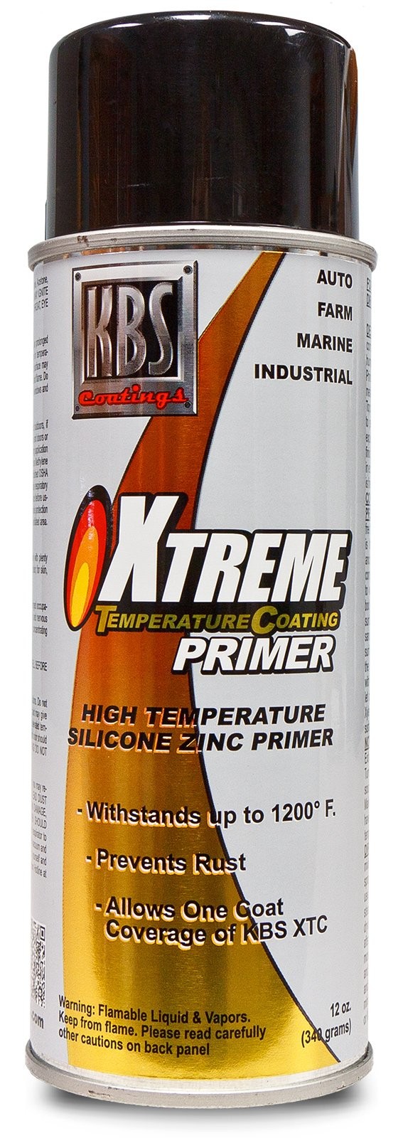 Kbs Coatings 65100 Gray Xtreme Temperature Coating Zinc Silicon Premiumr 12 Oz