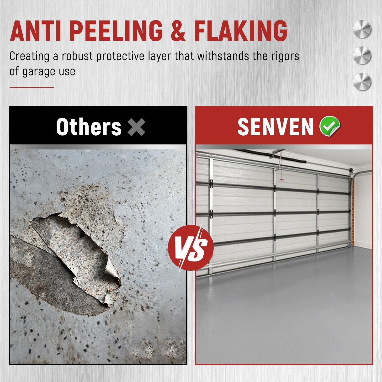 4 Gal Professional Epoxy Floor Paint, Acrylic Concrete Coating for Garage Indoor
