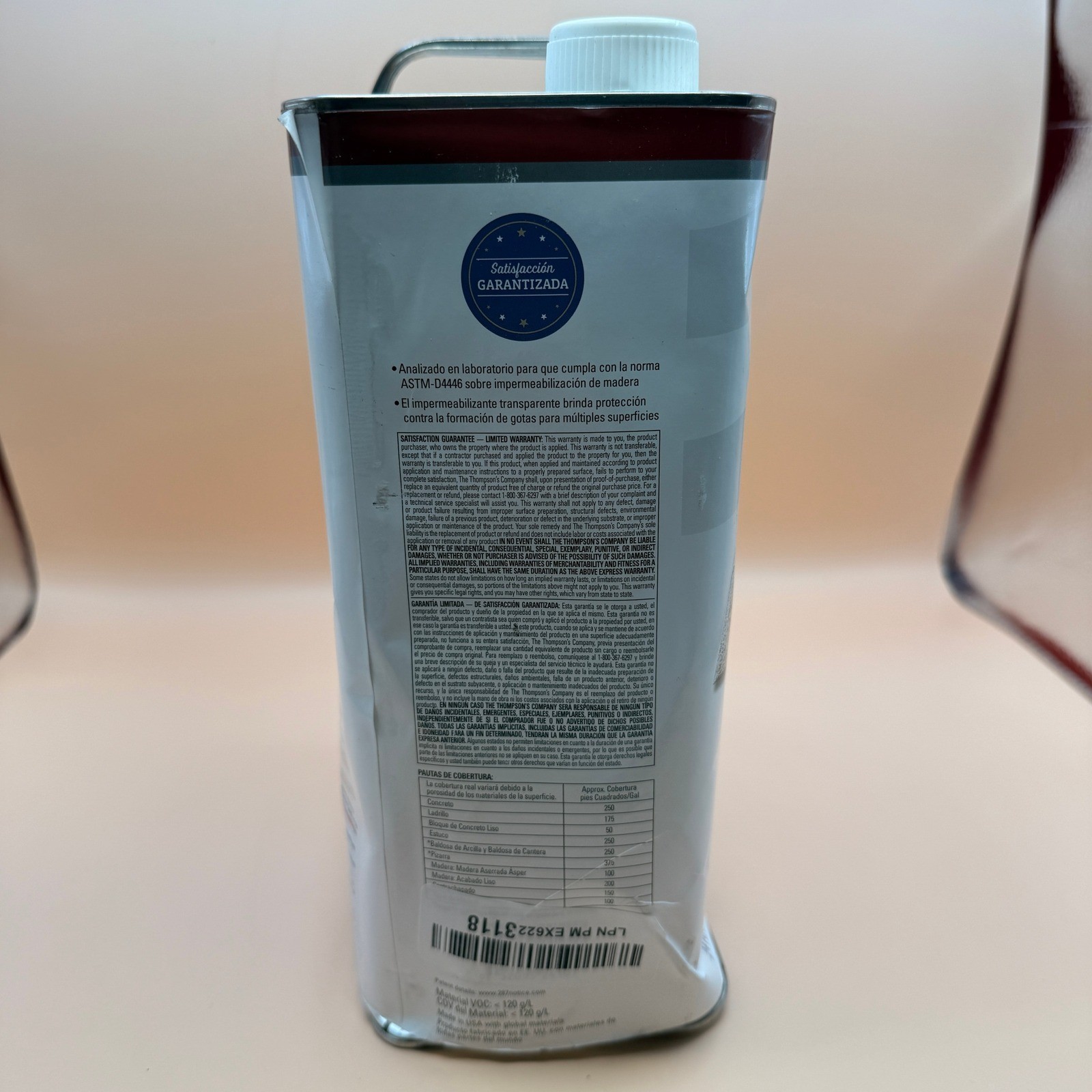 Thompson’s WaterSeal Multi-Surface Waterproofer Stain, Clear, 1 Gallon