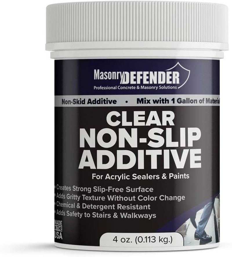 Non Slip, Clear, Floor Grip for Acrylic Sealers, Paint Additive Fine Grit