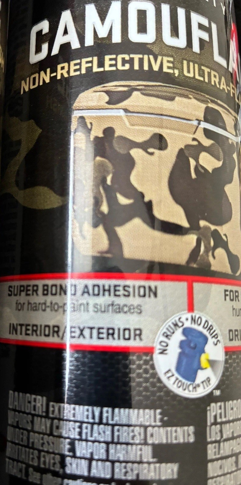 KRYLON 4293 OLIVE Camouflage Non-Reflective Camo Ultra-Flat Spray Paint NEW