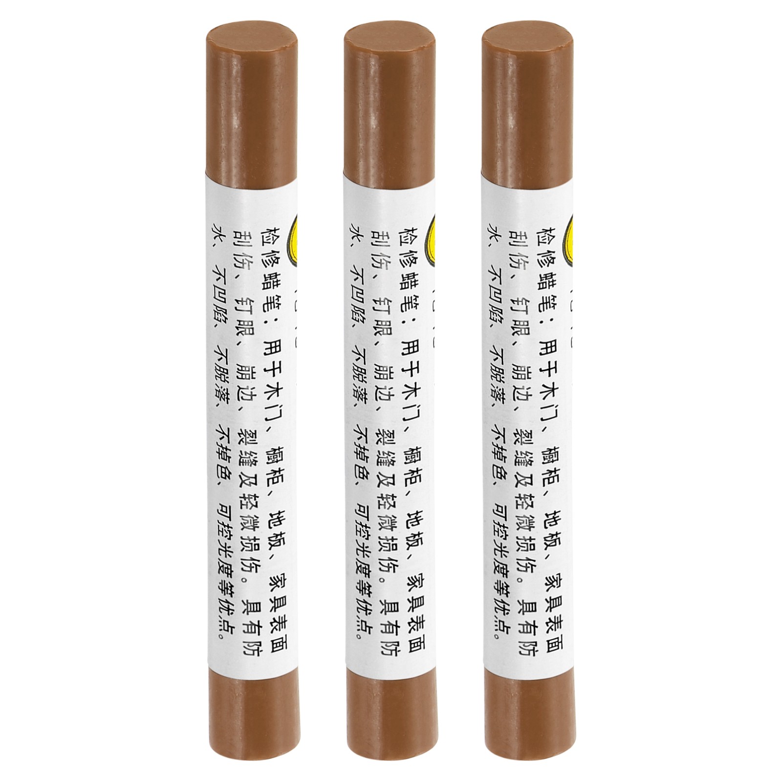Furniture Repair Pens, 3Pcs Filler Wax, Light Grey Oak