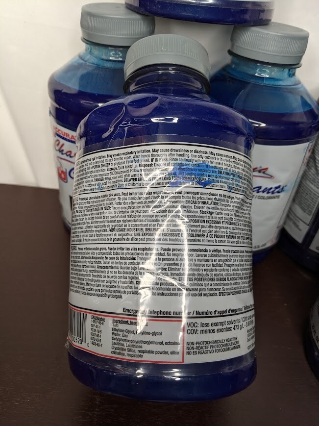 6pk- Accurate Charisma Colorant/tint E Phthalo Blue 32 fl oz (1D105734)