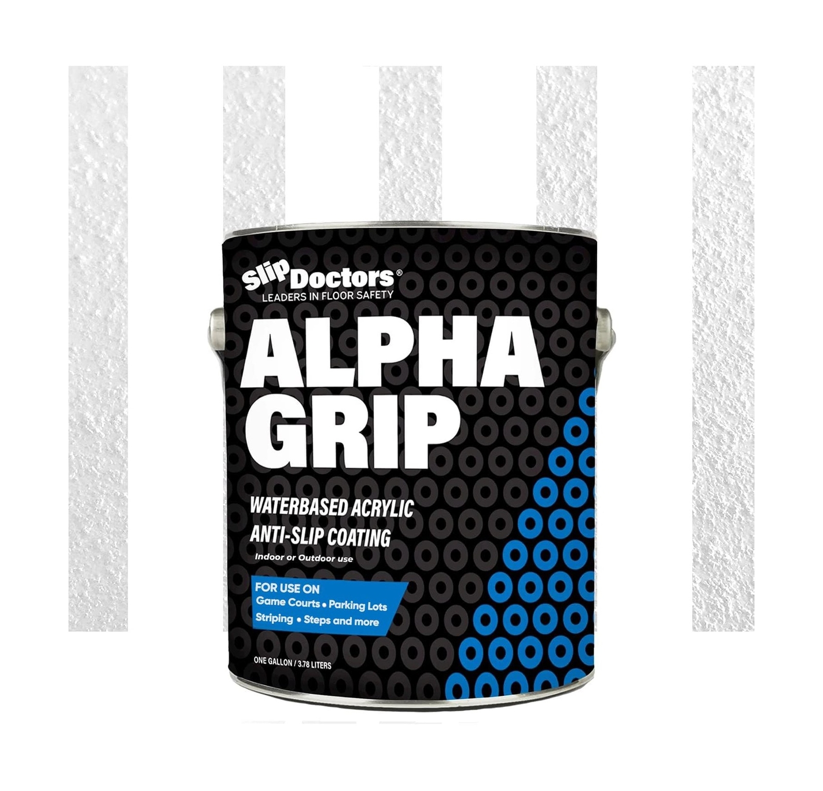 Alpha Grip Non-Slip Paint for Concrete & Asphalt – Non-Skid Coating Ideal
