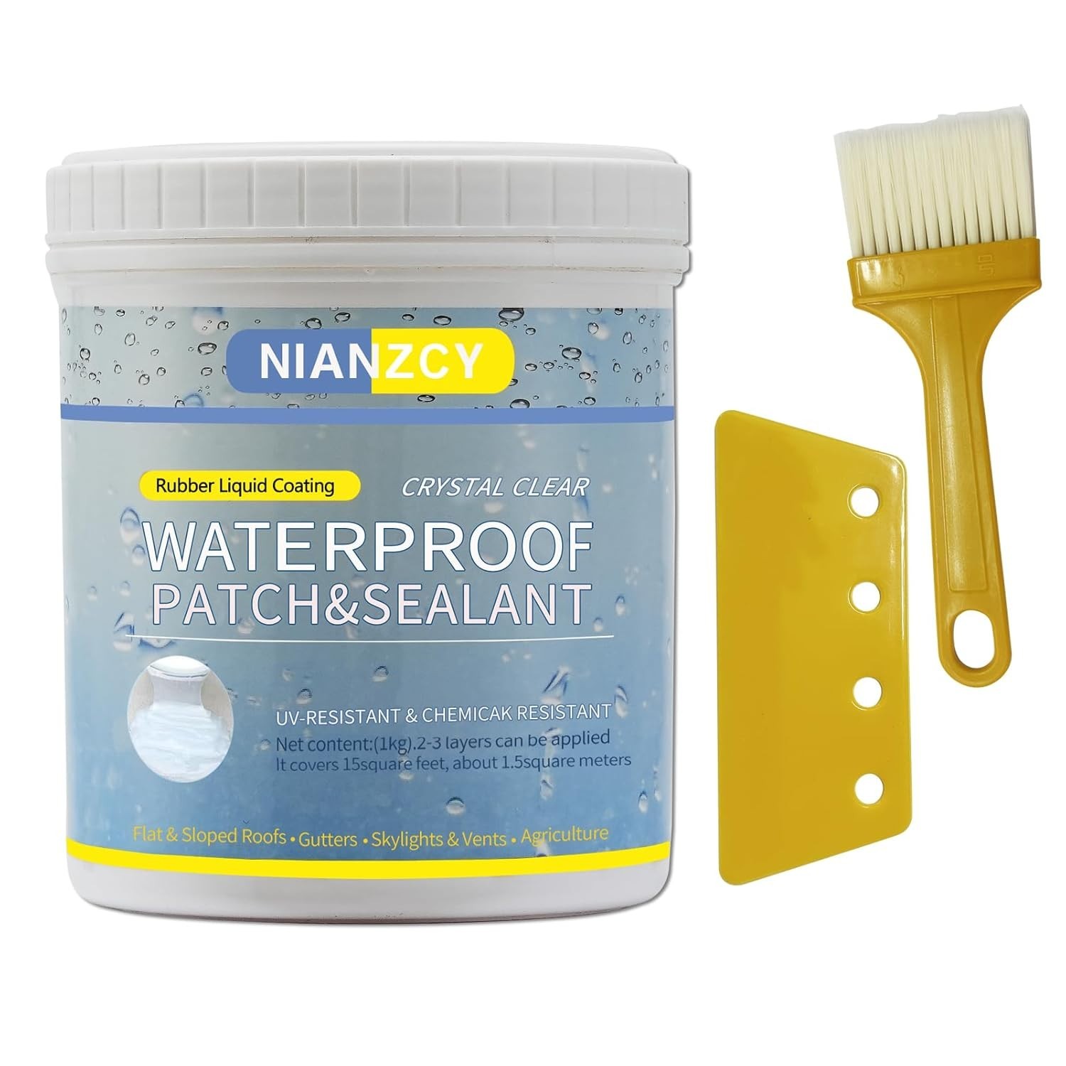 Archi Republic Clear Waterproofer – Highly Effective Waterproofing Coating That