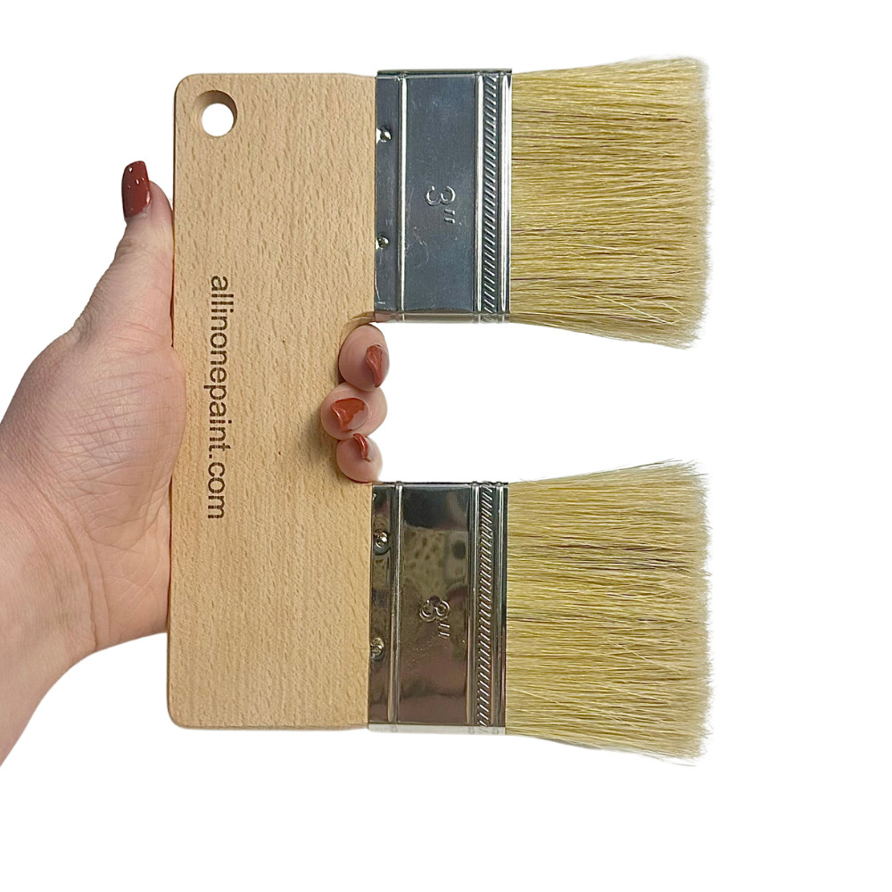 Heirloom Traditions Chip Brush for Limewash – Dual “U” shaped