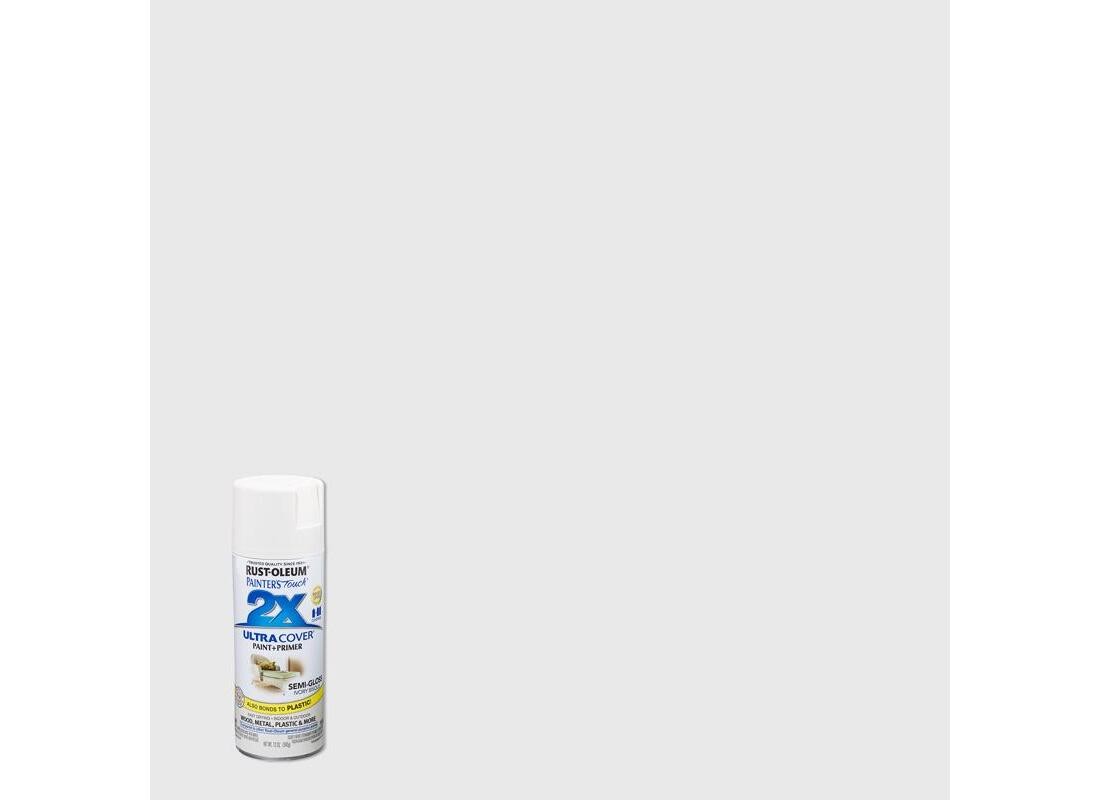 PAINTER’S Touch Semi-Gloss Spray Paint, Semi-Gloss, Ivory Bisque, 12 oz, Aerosol