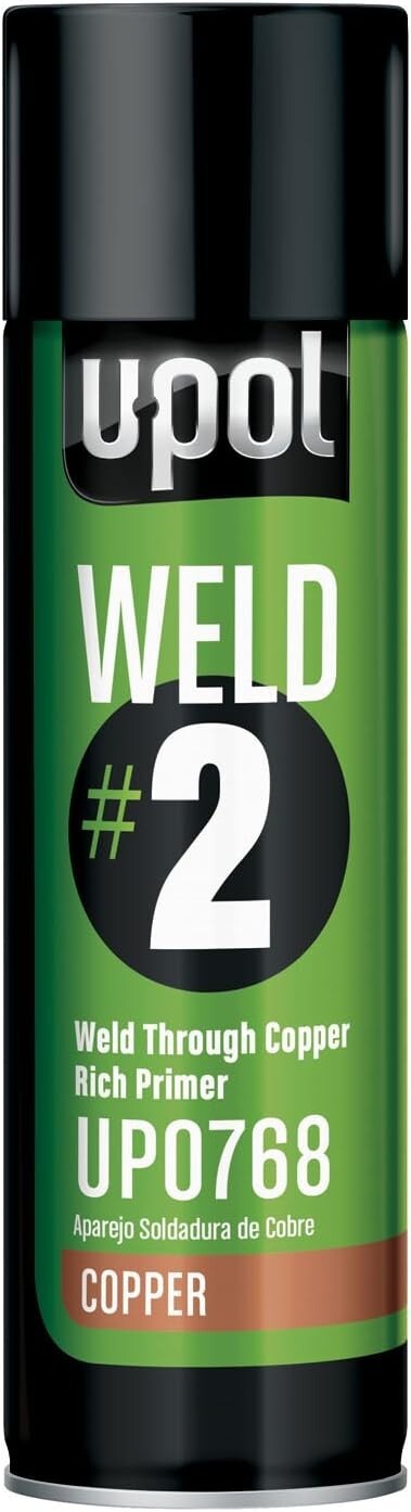 U-POL – Weld #2, Weld Through Primer, Copper, 15oz -UP0768
