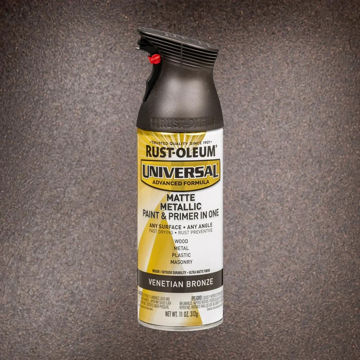Rust-Oleum Universal Advanced Formula Matte Metallic Paint & Primer In One Venet