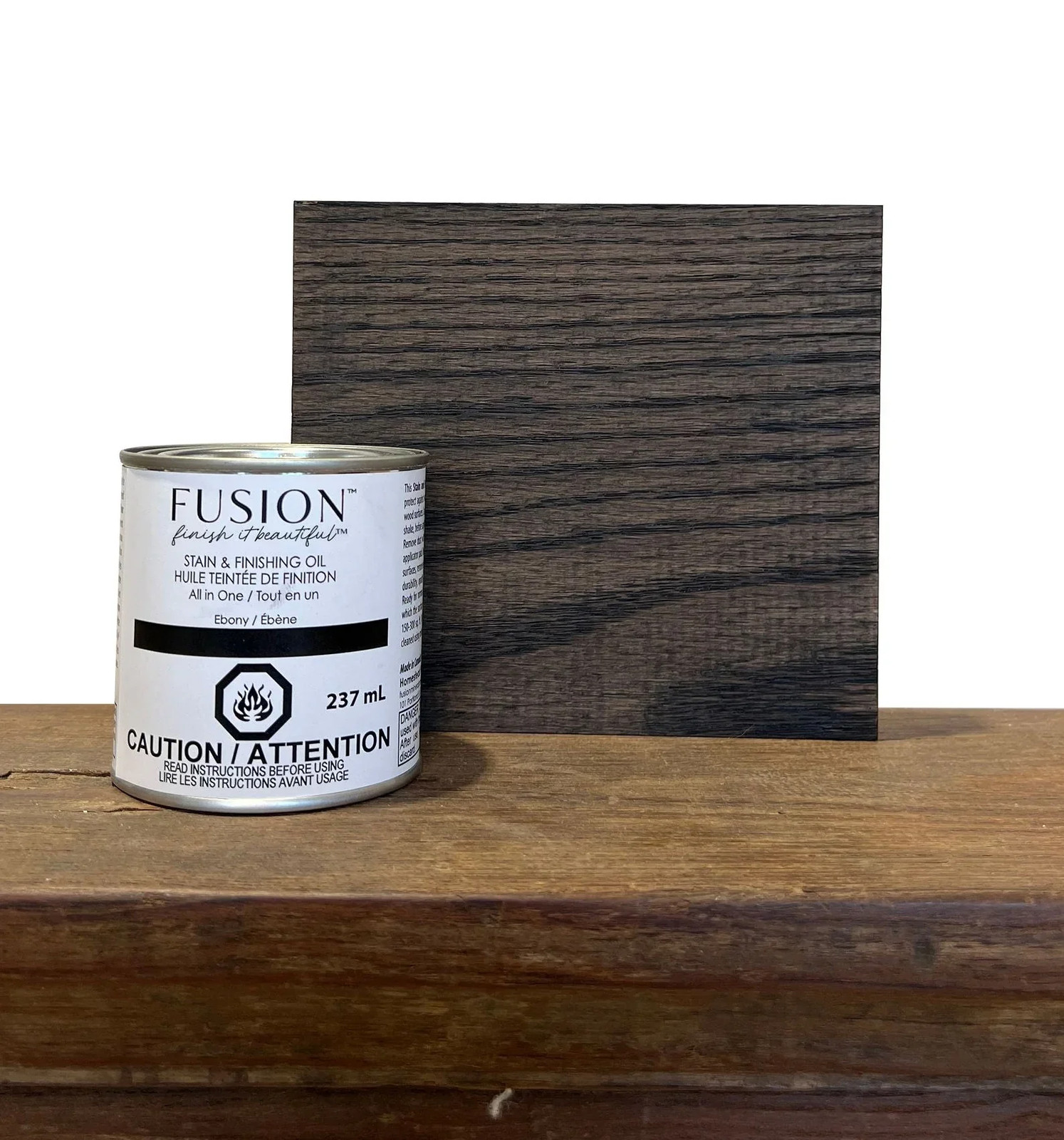 Ebony – Stain & Finishing Oil, SFO – FUSION