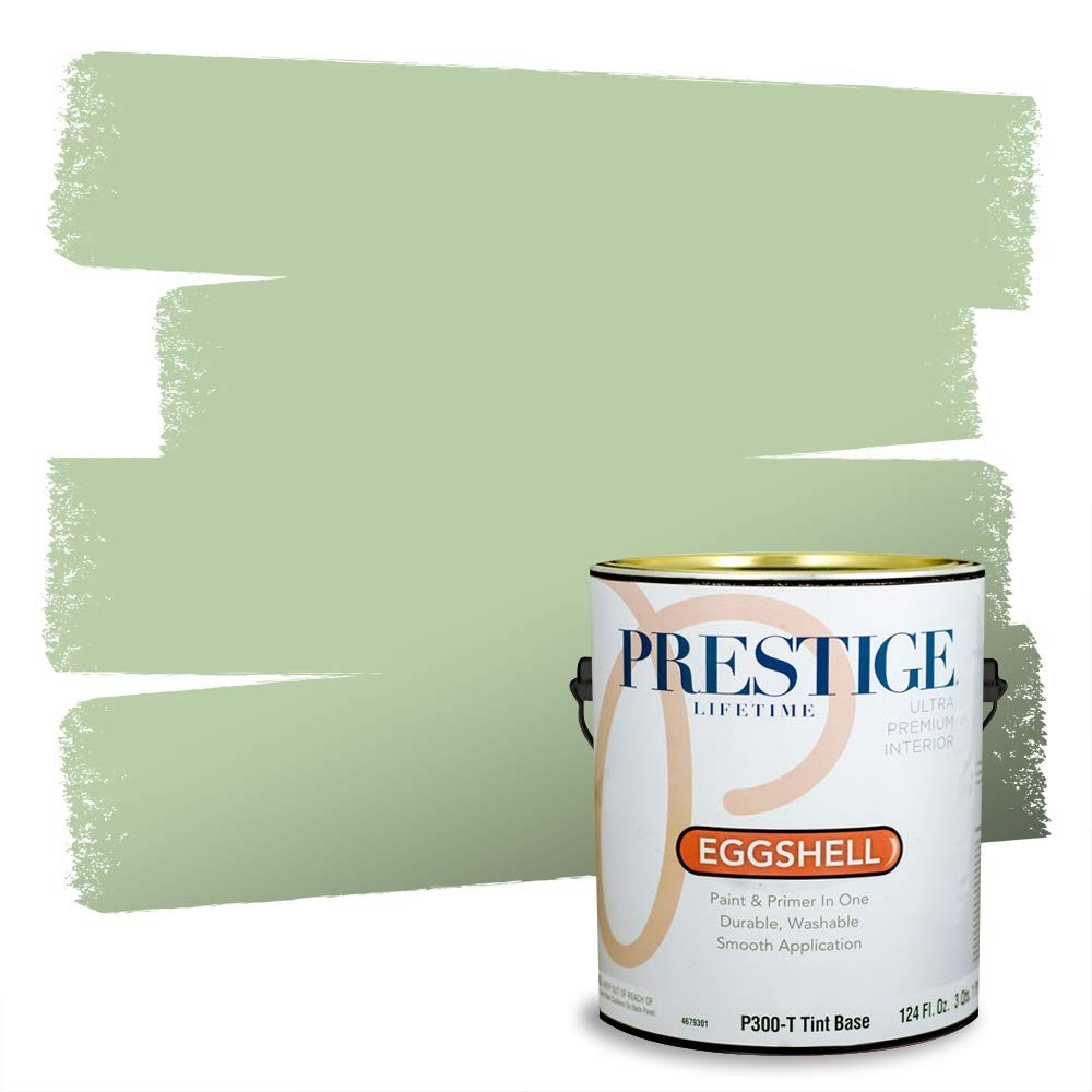 Interior Paint & Primer in One – Cucumber Salad, Eggshell Finish, 1 Gallon