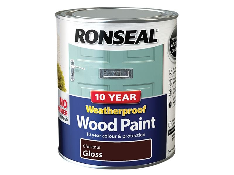 Ronseal – 750ml Waterproof Wood Paint