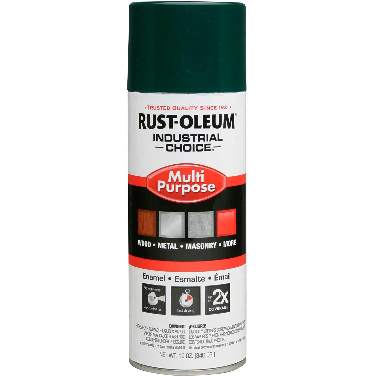 Rust-Oleum 1638830-6PK Industrial Choice 1600 System Multi-Purpose Spray Pain…