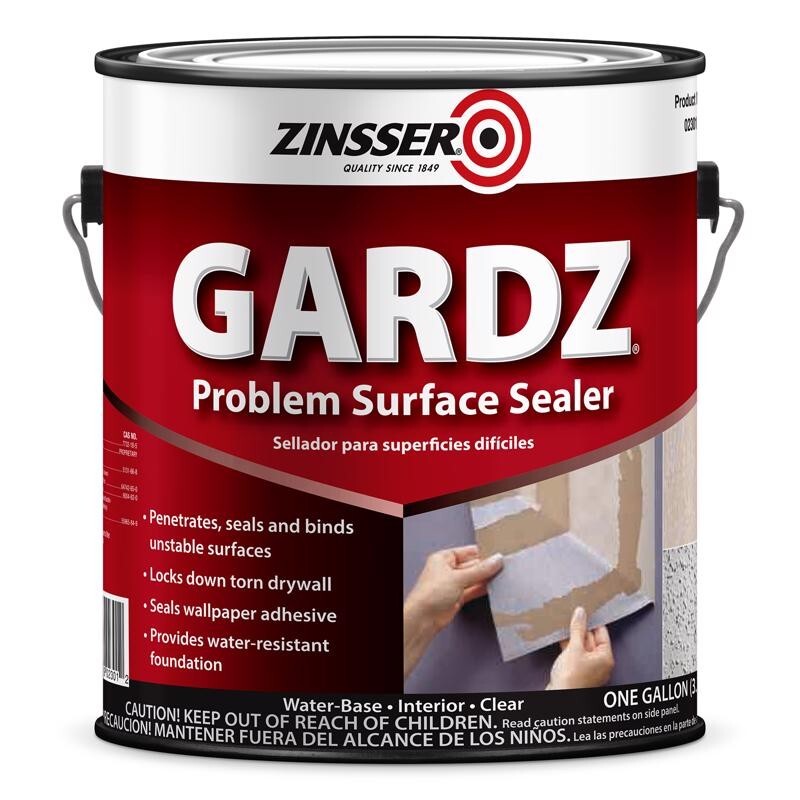 Zinsser Gardz Clear Matte Water-Based Acrylic Problem Surface Sealer 1 gal