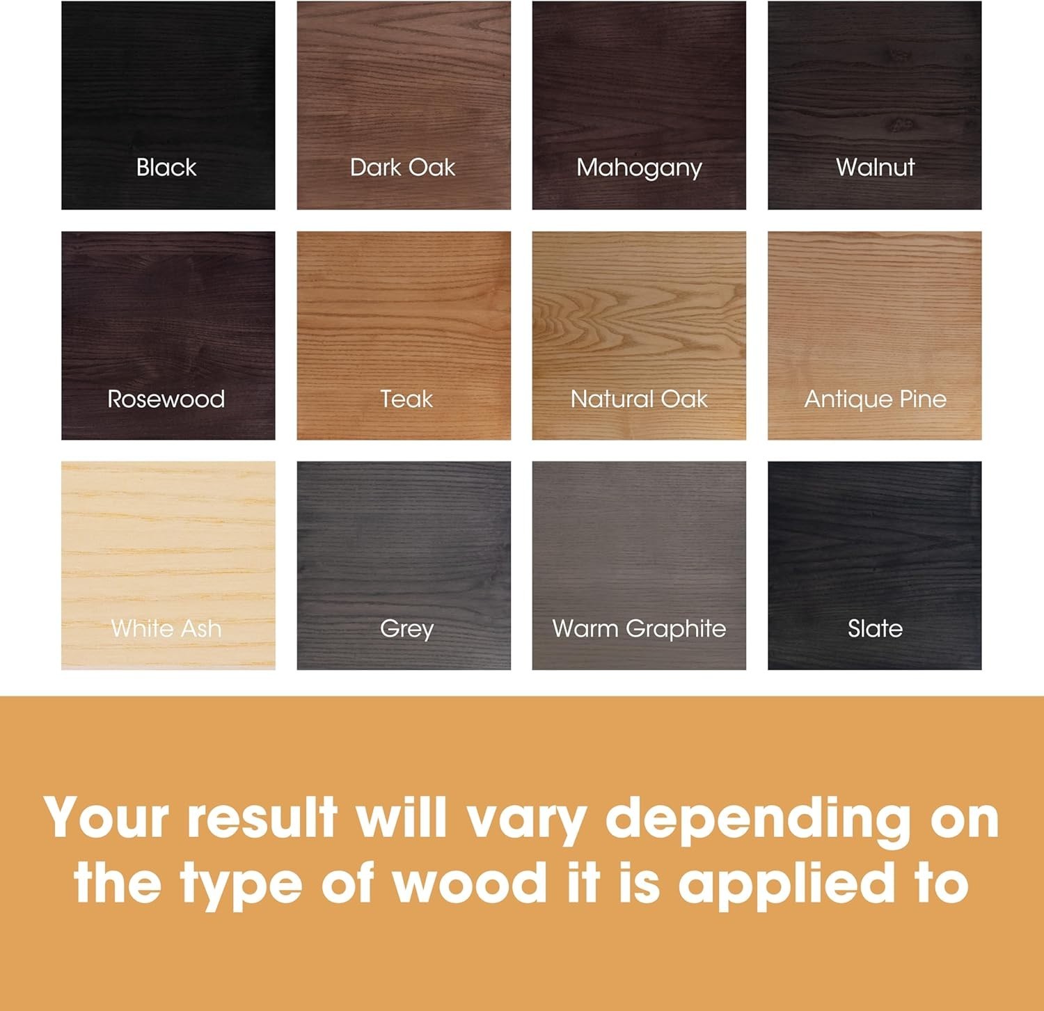 Quick-Drying Dark Oak Wood Stain 250ml | Non-Toxic Finish for All Wood Surfaces