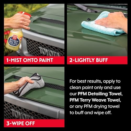 Best of Show Spray Wax for Car Detailing, Works on Paint Protection Films 22oz