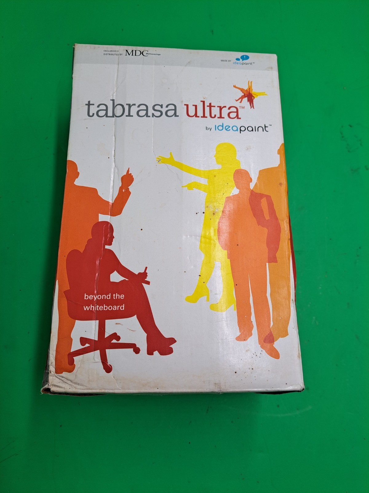 NOS Ideapaint ,Tabrasa Ultra #01045 White – board paint kit 50sq ft