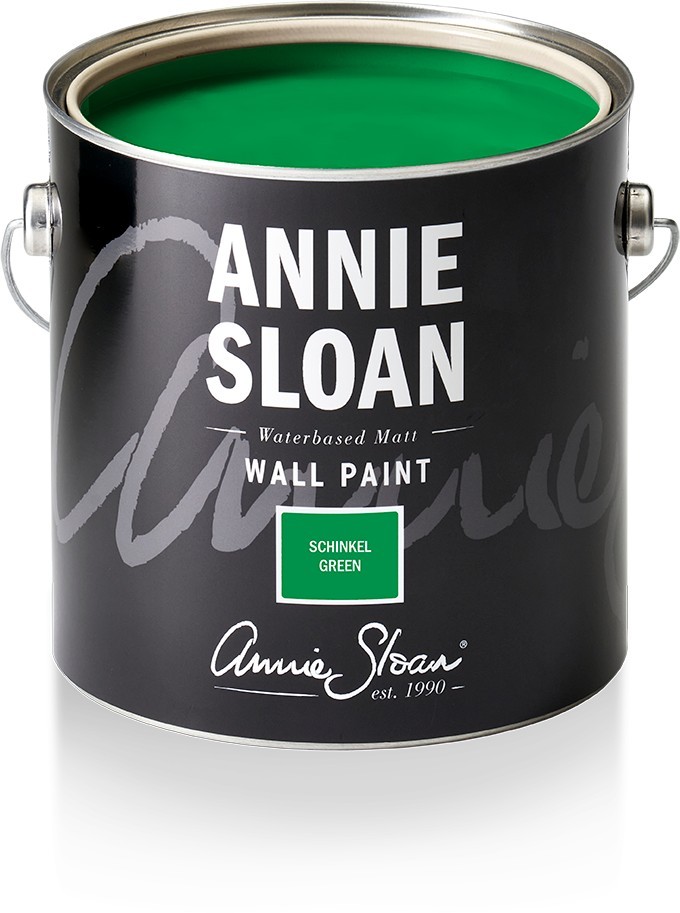 1 Gallon Annie Sloan Water Based Matte Wall Paint Schinkel Green Bright NEW