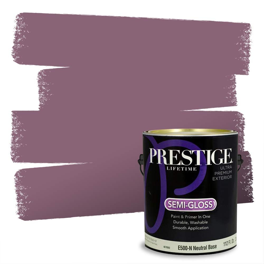 Prestige Paints Exterior Paint And Premiumr In One 1 Gallon Semi-Gloss Brilliant