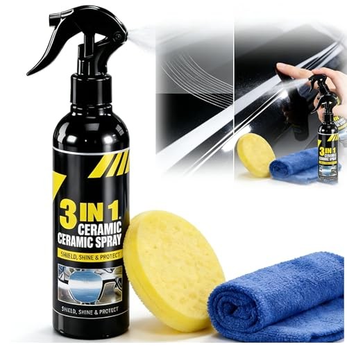 Ceramic Coating Spray for Cars Professional German-Engineered SiO₂ Ceramic Mai