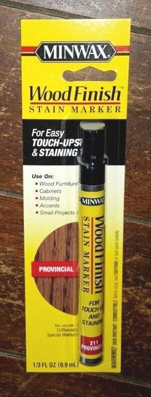 Minwax Wood Finish Stain Marker ☆PROVINCIAL☆ Touch Ups & Staining (1/3fl oz)
