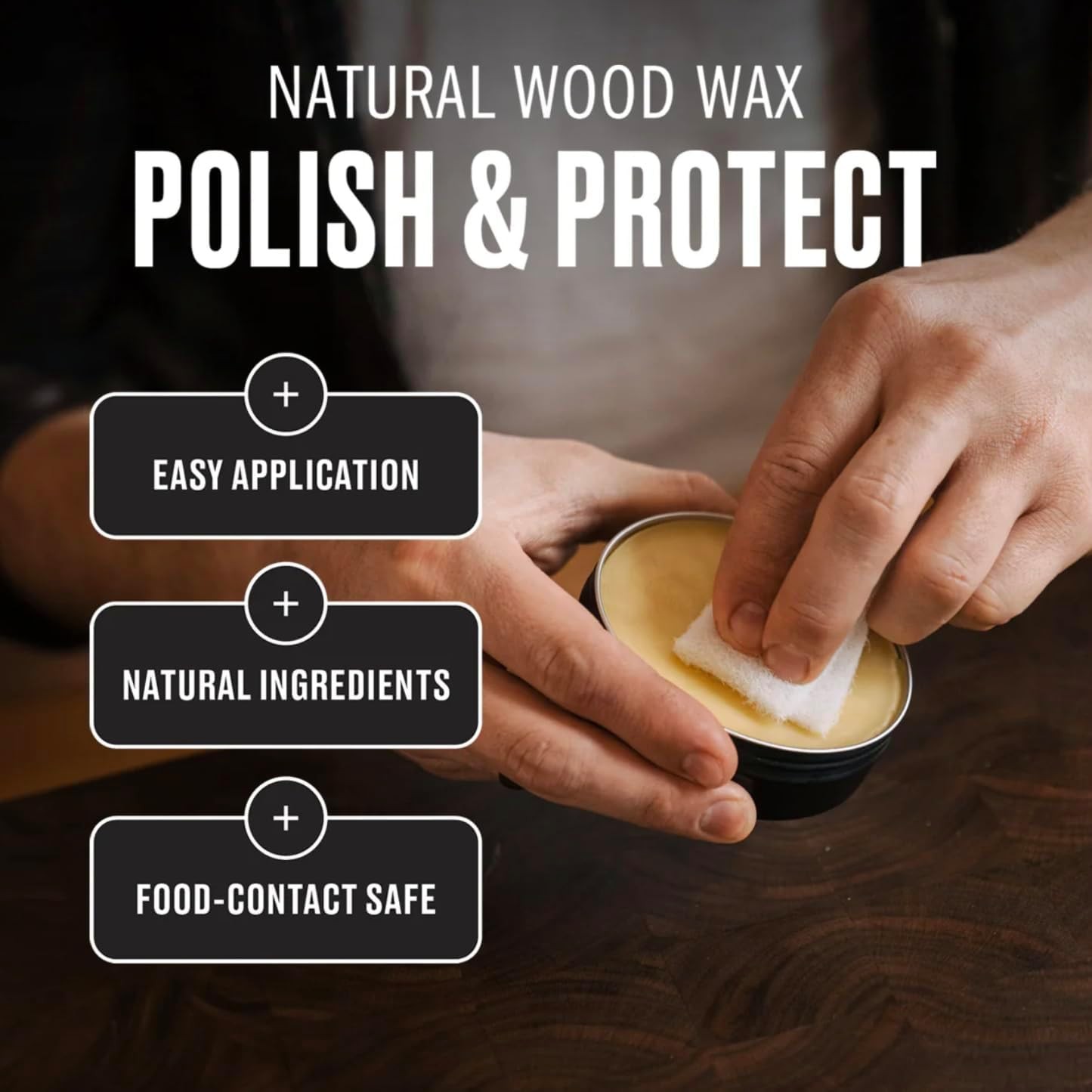 Cutting Board Oil Wood Wax For Cutting Boards, Butcher Blocks, Wooden Food-Safe.