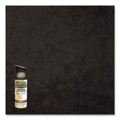 Rust-Oleum Universal Premium Spray Paint, Hammer Brown, 12 oz Can, 3/Pack