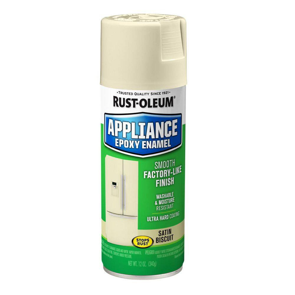 12 Oz. Appliance Epoxy Gloss Biscuit Spray Paint (6 Per Pack) Free Shipping