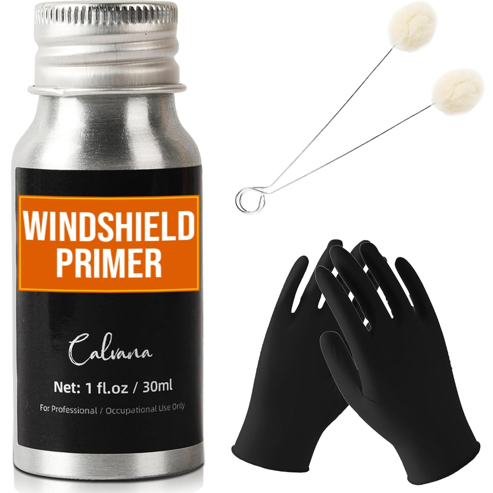Urethane Windshield Primer 1 fl. oz | Fast Drying, UV Resistant, 2 Applicators