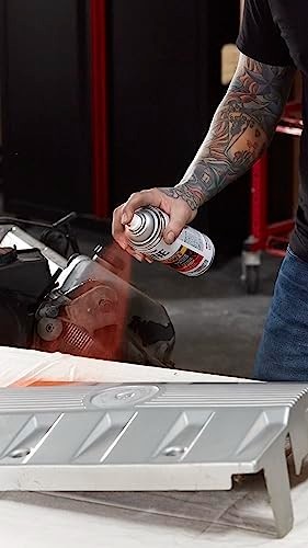 Rust Oleum Engine Enamel Spray Paint Gloss Black 11Oz High Temp Rust Resistant
