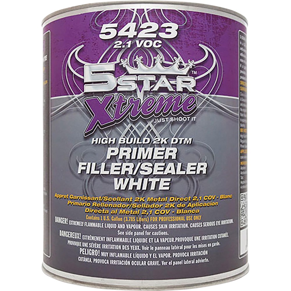 HB 2K DTM PRIMER WHITE 5ST-5423-1