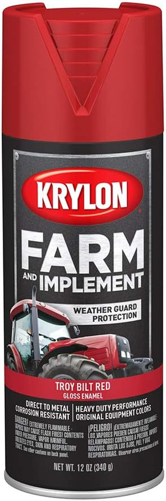 Farm & Implement Paint Aerosol Troy Bilt Red 12 Fl Oz (Pack of 1)
