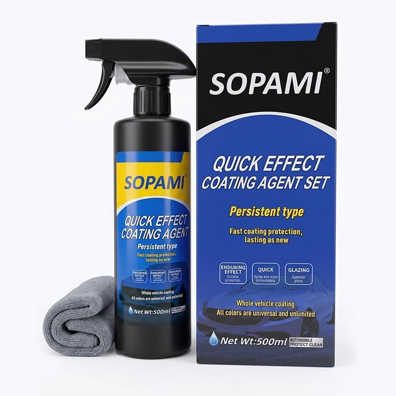 Sopami Ceramic Paint Sealant, Ceramic Coating Maximum Gloss & Shine Ceramic Wax,