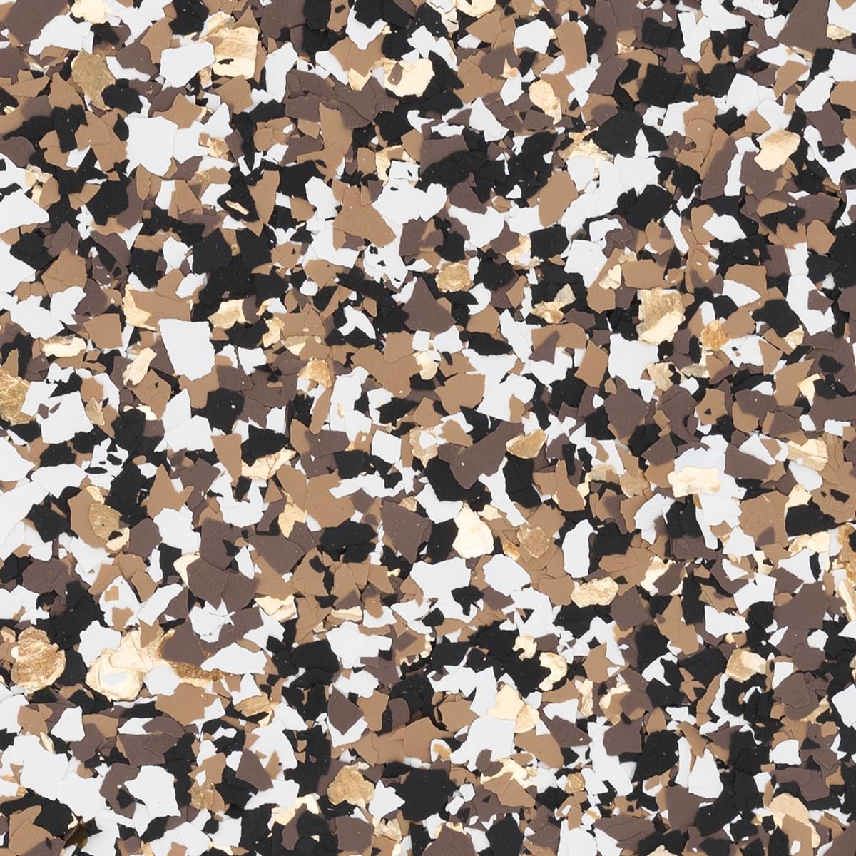 1/4″ Dark Earth Tone Sparkle Flakes, 1 lb – Elevate Any Surface with Style