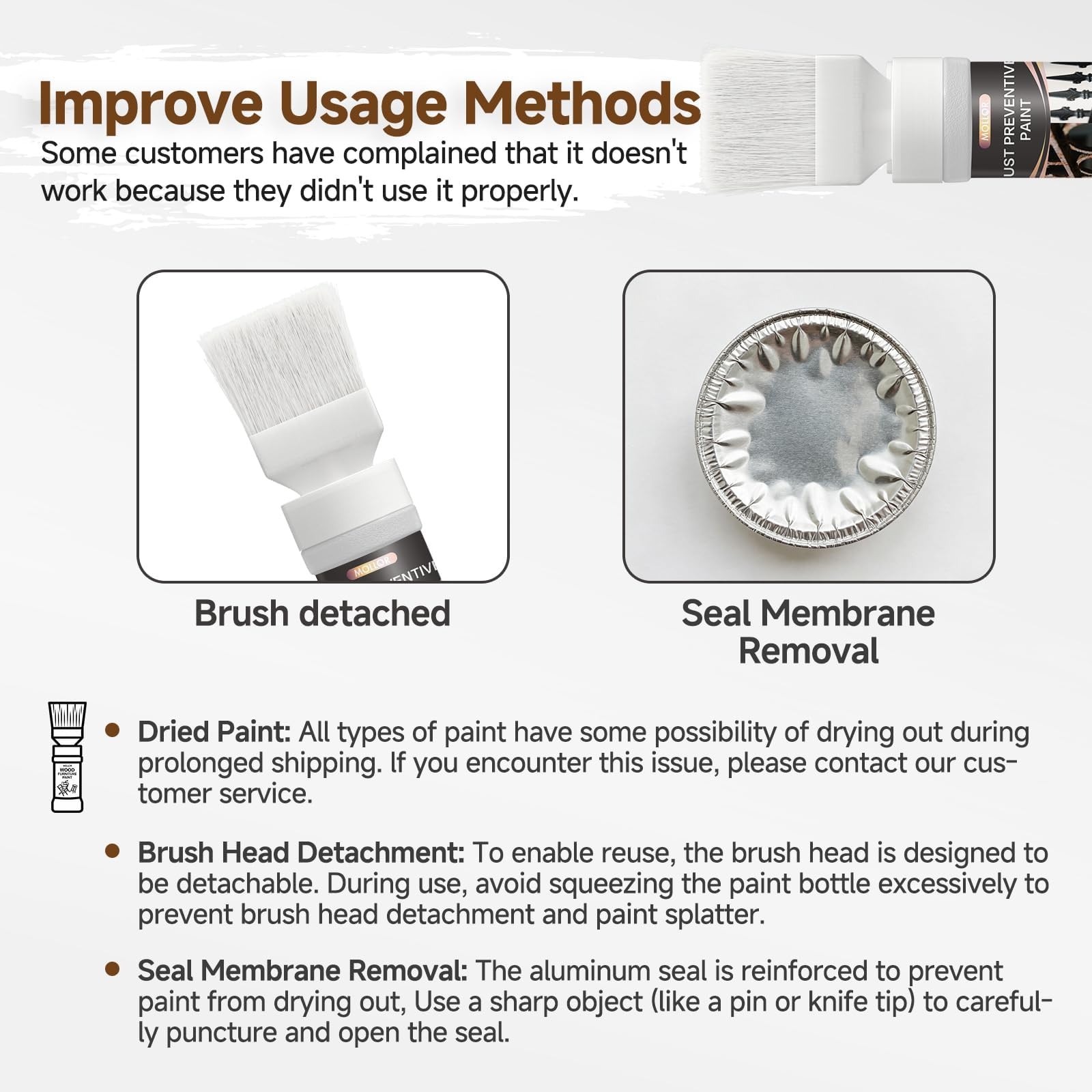 2-in-1 Black Rust Converter & Metal Primer (5.29 Oz) with Brush, Anti-Rust Co…