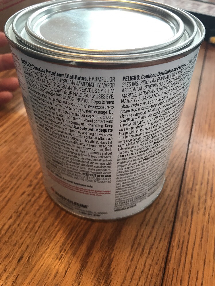 Rust-Oleum Protective Enamels Gloss Smoke Gray Oil- Based Ships N 24h