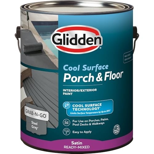Satin Interior/Exterior Paint – Cool Surface Technology, Steel Gray, 1 Gallon