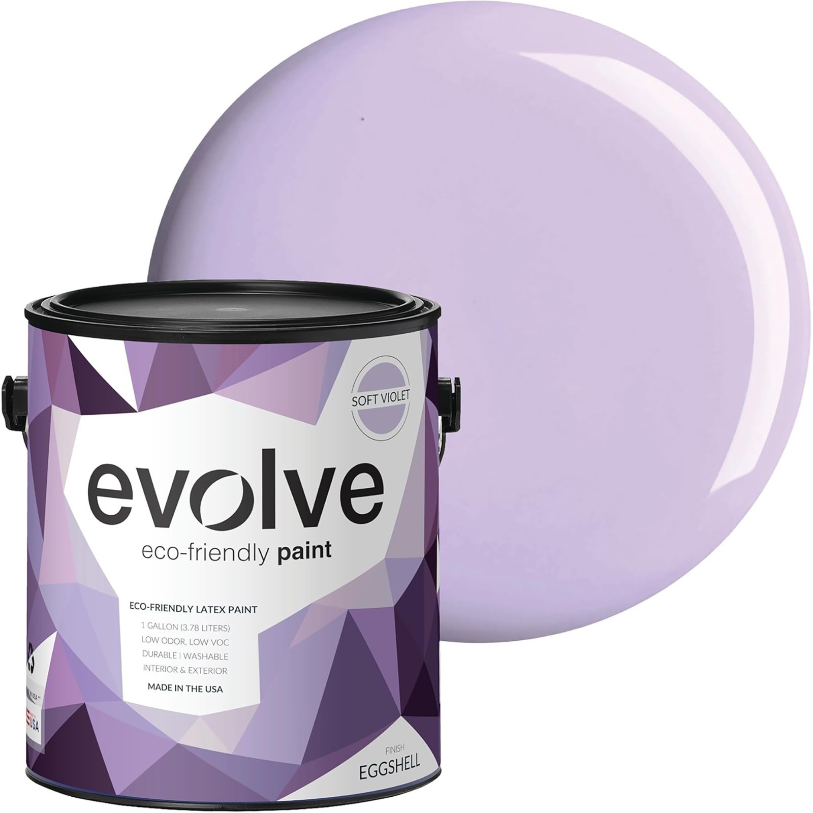 Evolve Paint & Primer: Interior & Exterior surfaces Soft Violet gal