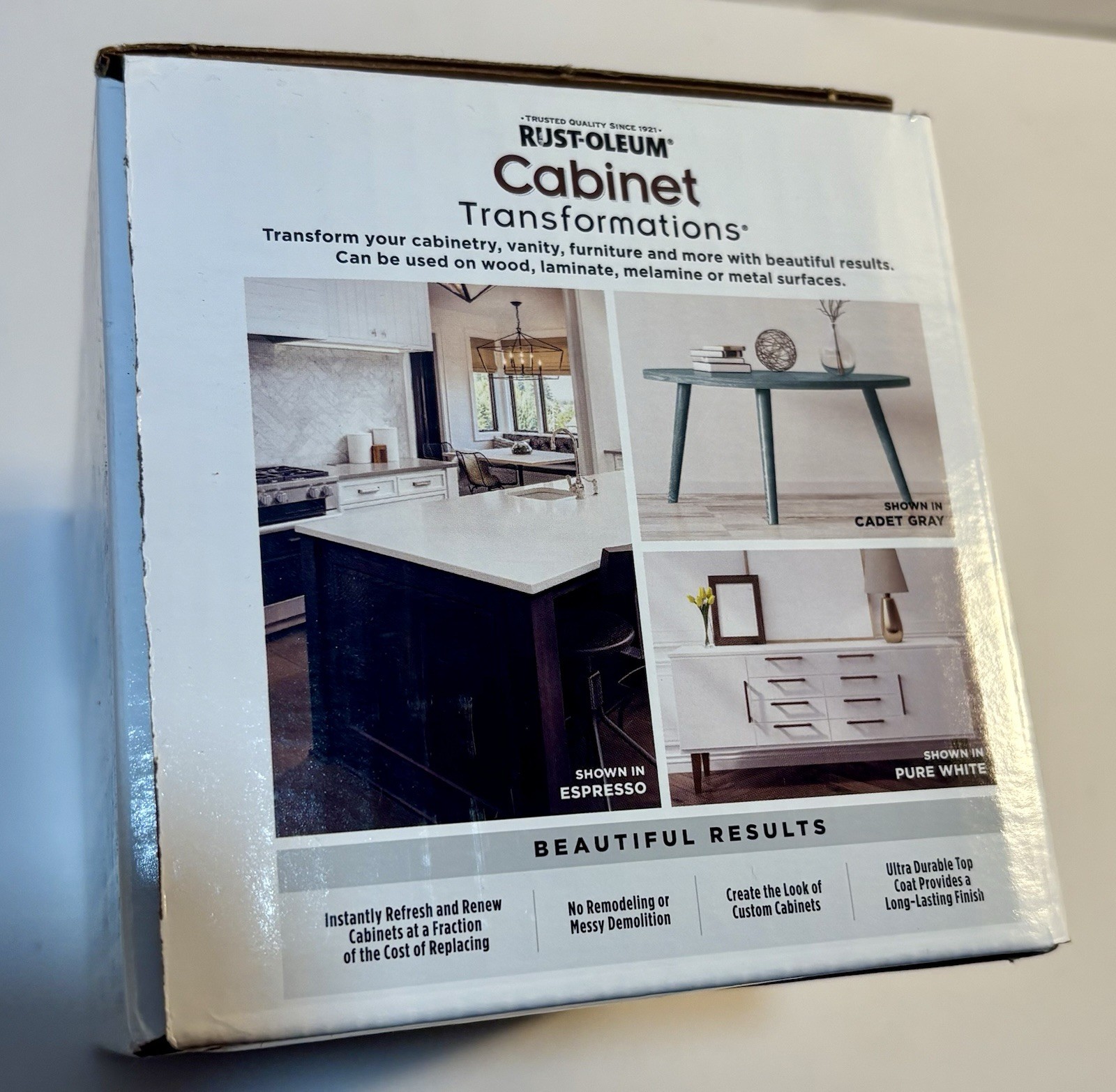 Rust-Oleum 380390 Cabinet Transformations Kit, Deep Tint Base, New