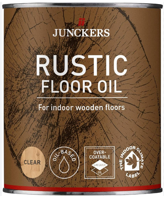 Junckers Rustic Oil Clear – Floor & Worktop Wood Oil – 0.75L, 2.5L & 5L