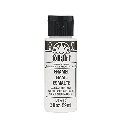 4035 Enamel Paint, 2 Ounce 2 Fl Oz (Pack of 1) Clear Medium