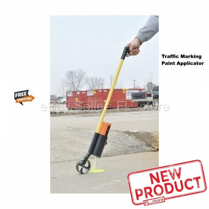 Traffic Paint Applicator Striper Upside Down Rolling Marking Wand Aerosol Spray