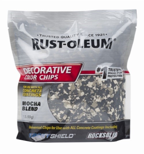Rust-Oleum 312447 Tan Blend Decorative Color Chips for Indoor & Outdoor Use